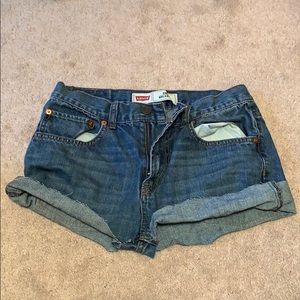 Vintage Levi jean shorts